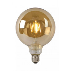 G125 FIL. LAMP-AMBER-LED DIMB.-1XE27-8W-2700K