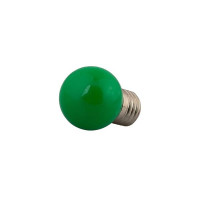 LED P45 | E27 | 1 Watt | Green | Green PC cap
