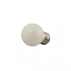 LED P45 | E27 | 1 Watt | Warm White | White PC cap
